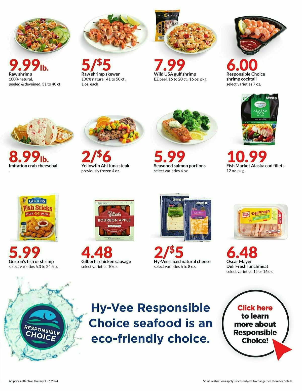 Hy-Vee Weekly Ad from January 1