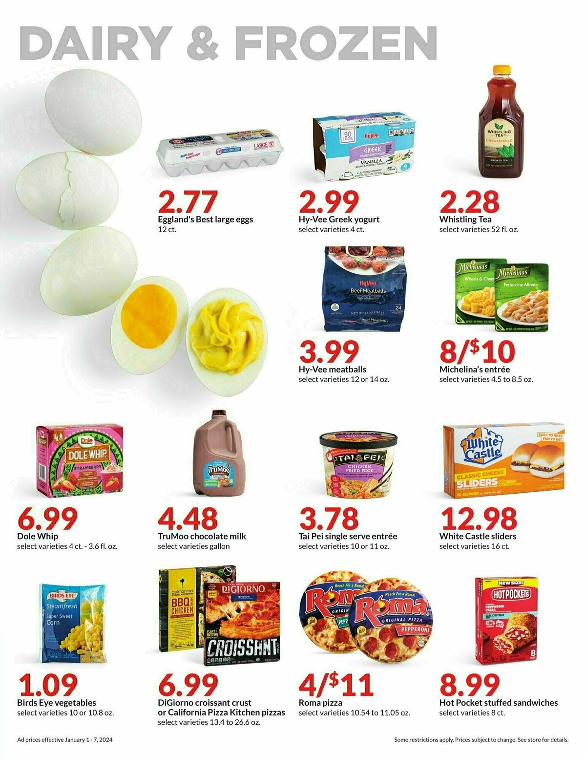 Hy-Vee Weekly Ad from January 1