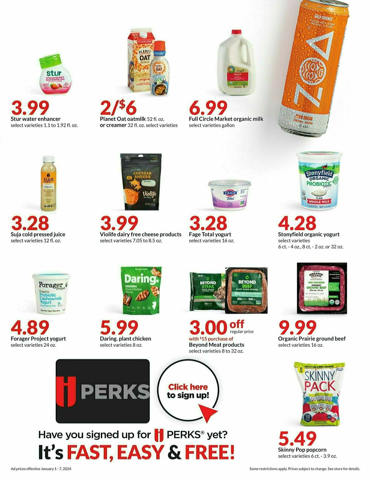 Hy-Vee Weekly Ad from January 1