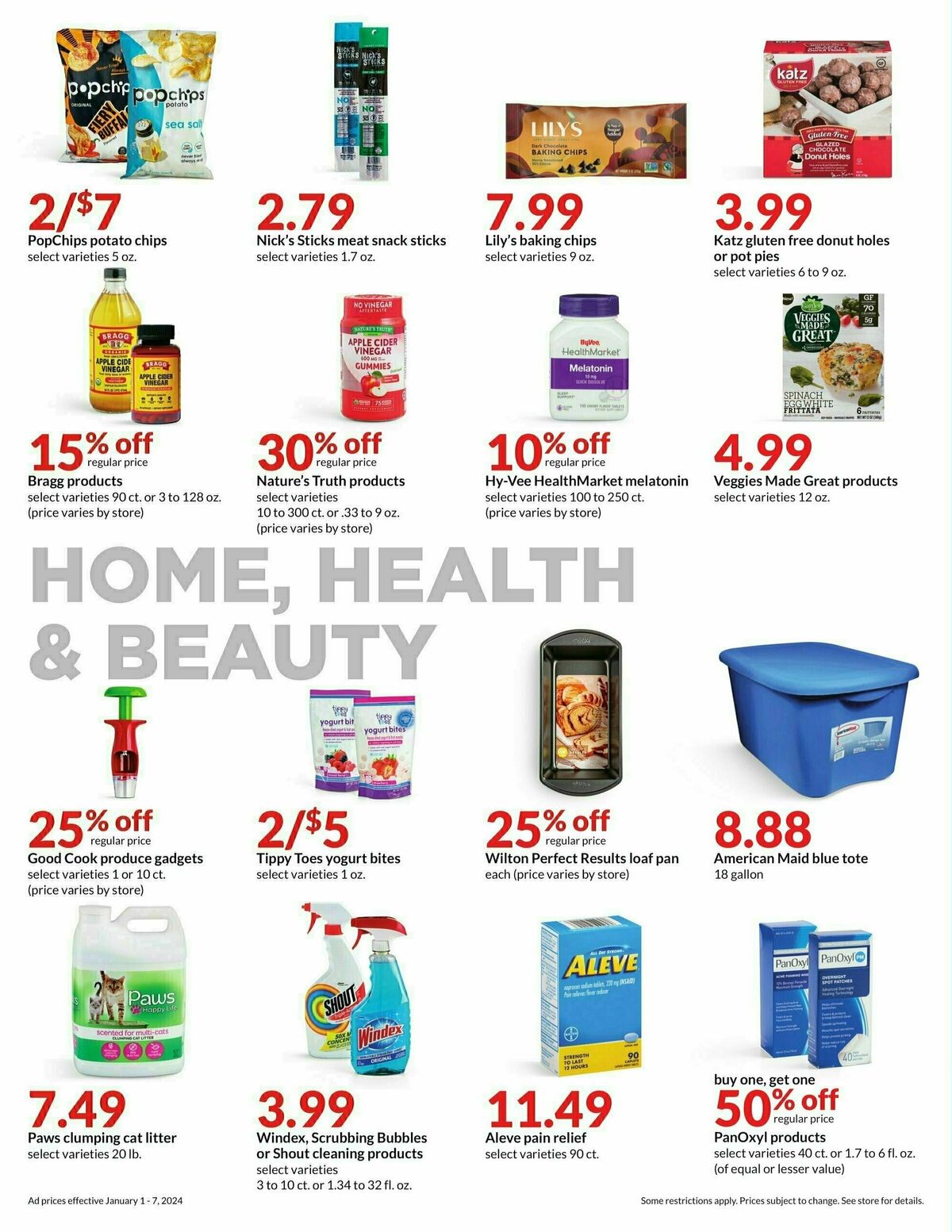 Hy-Vee Weekly Ad from January 1