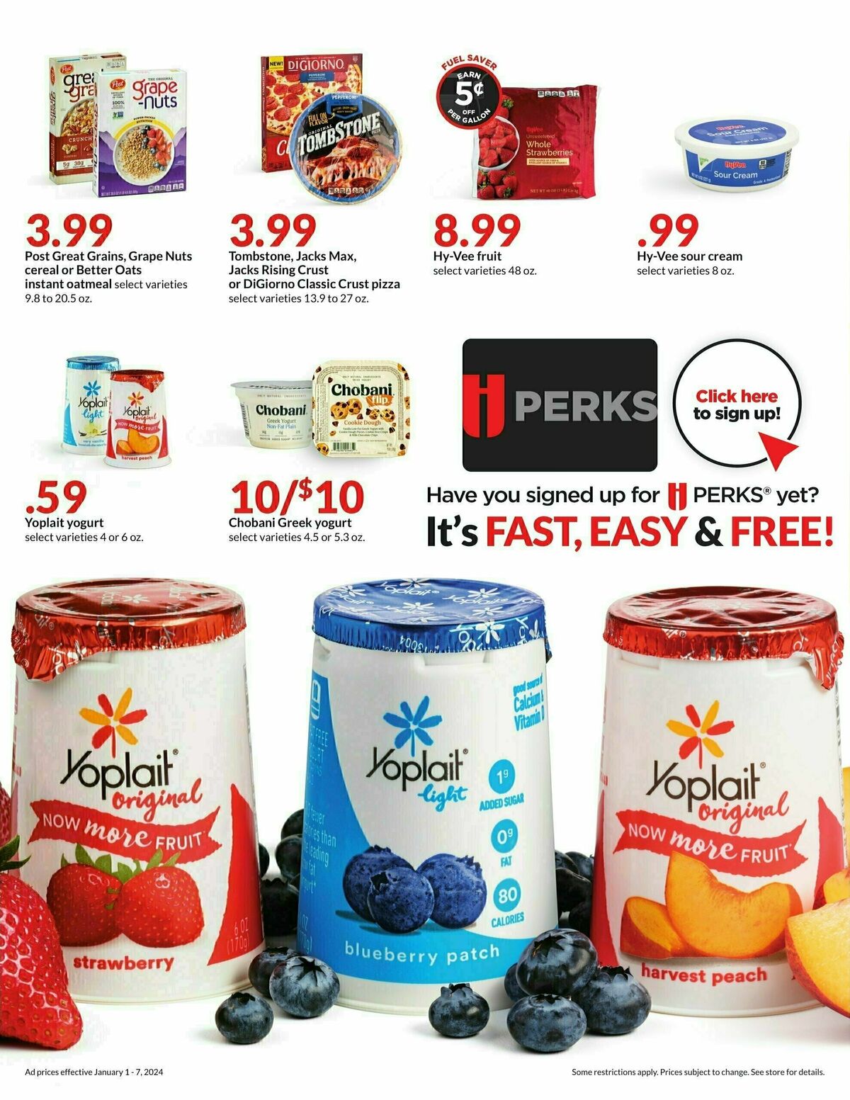 Hy-Vee Weekly Ad from January 1