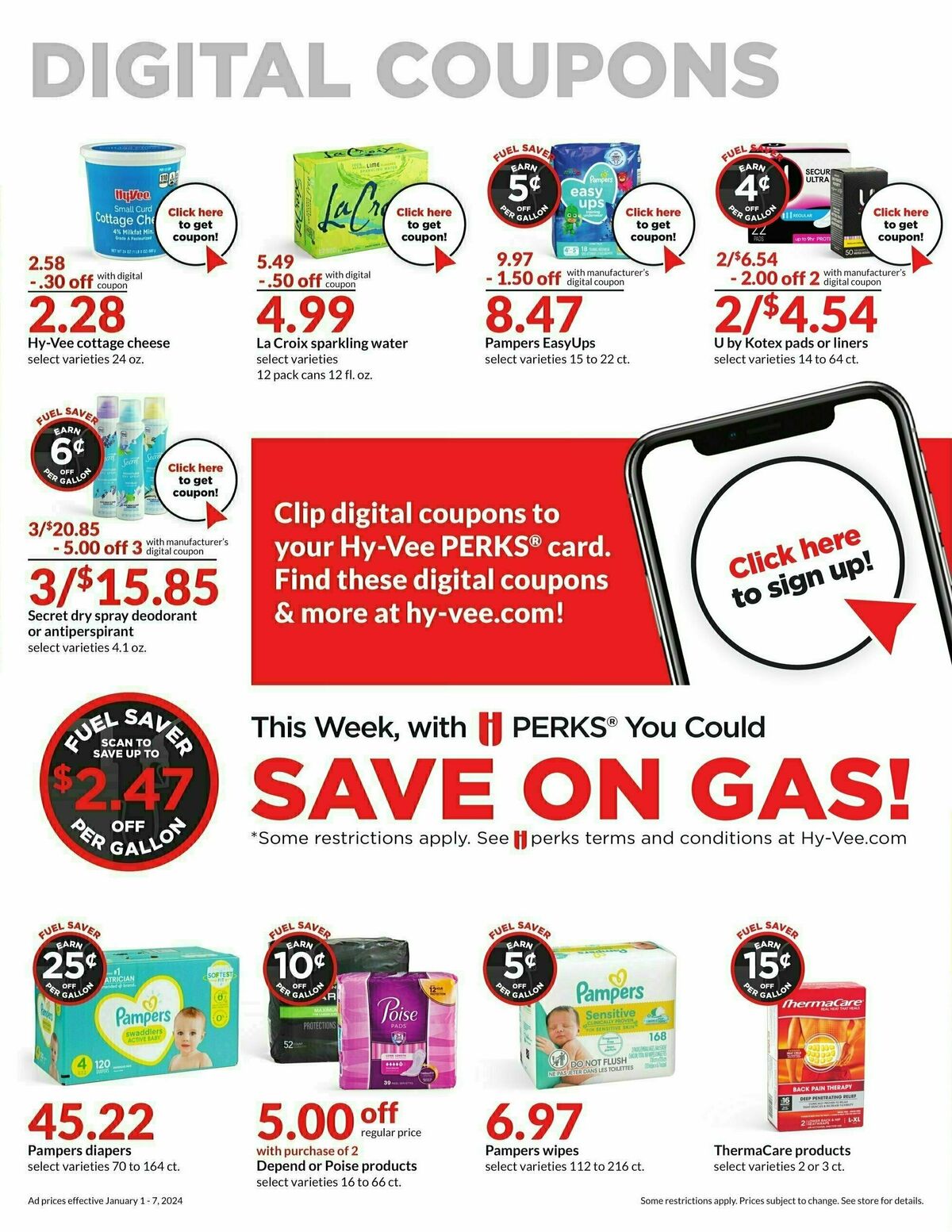 Hy-Vee Weekly Ad from January 1