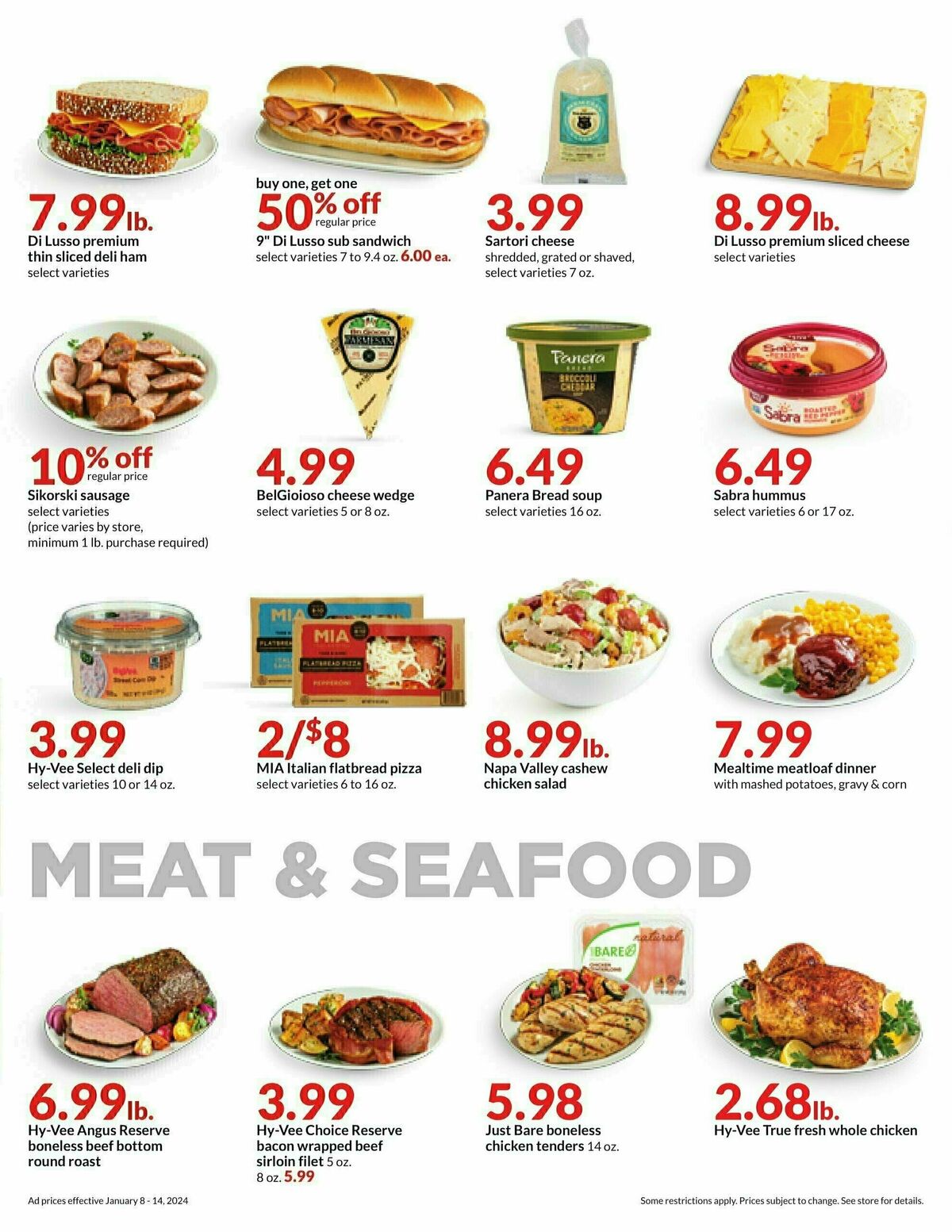 Hy-Vee Weekly Ad from January 8