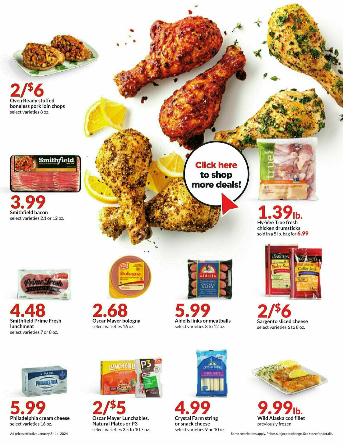 Hy-Vee Weekly Ad from January 8