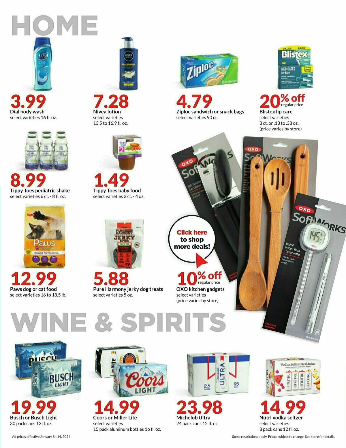 Hy-Vee Weekly Ad from January 8