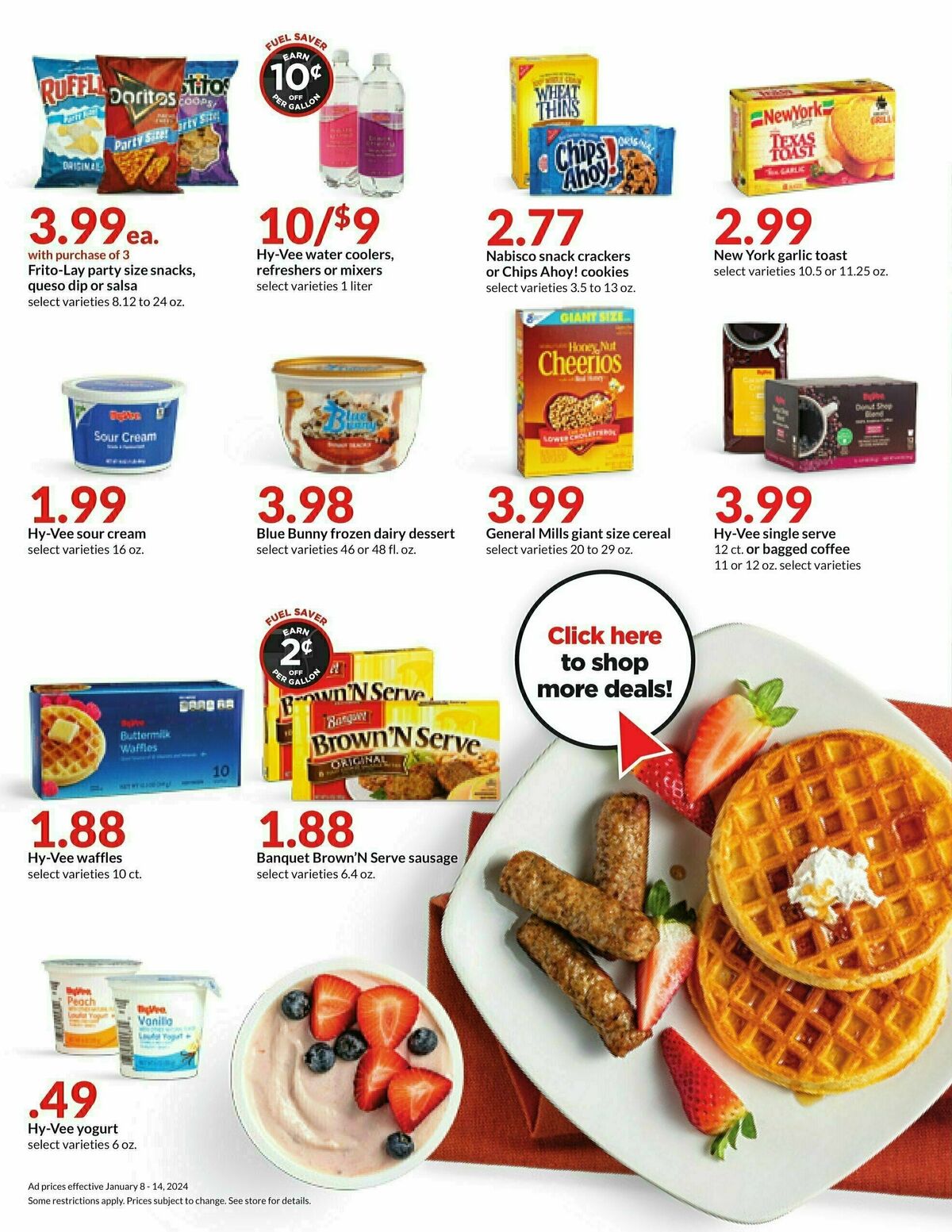 Hy-Vee Weekly Ad from January 8