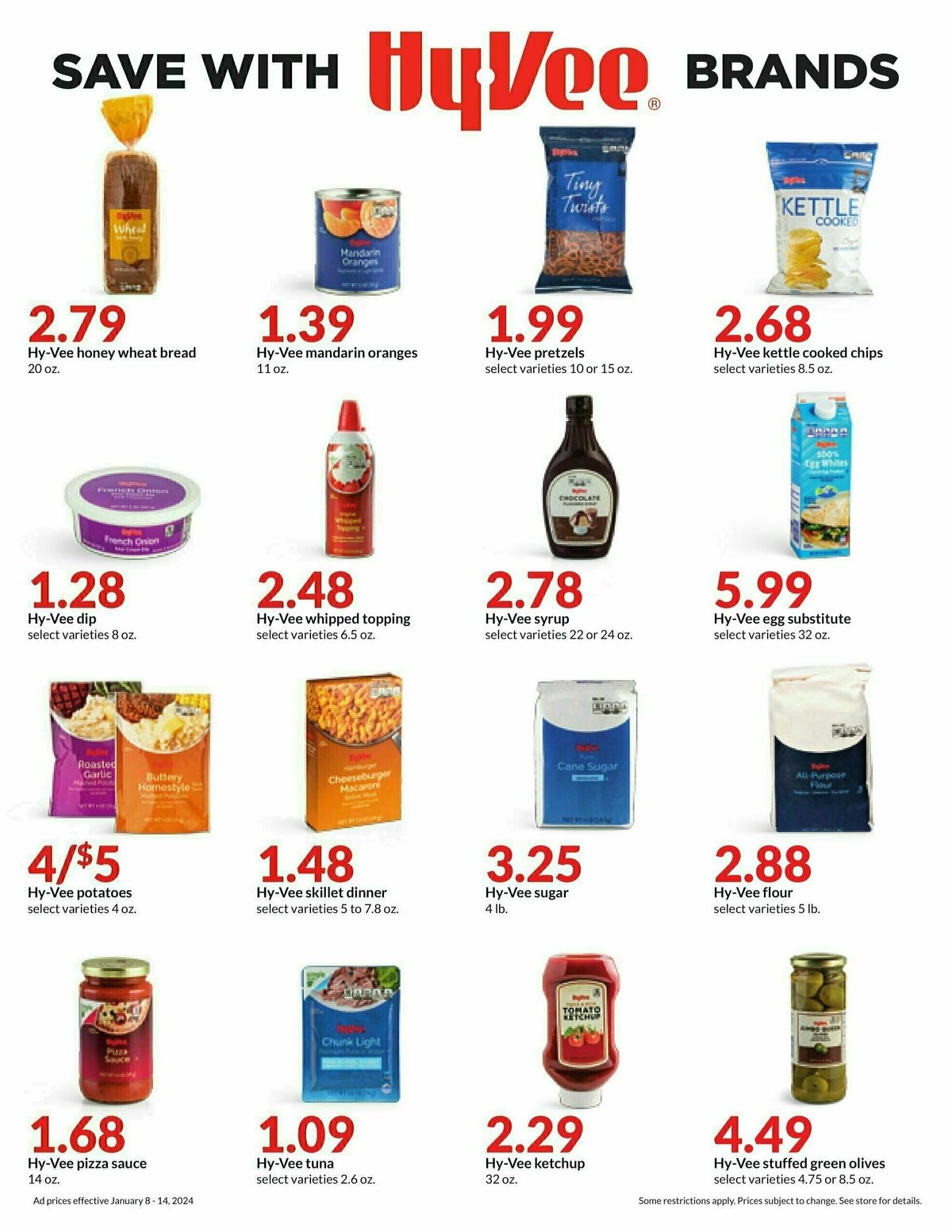 Hy-Vee Weekly Ad from January 8