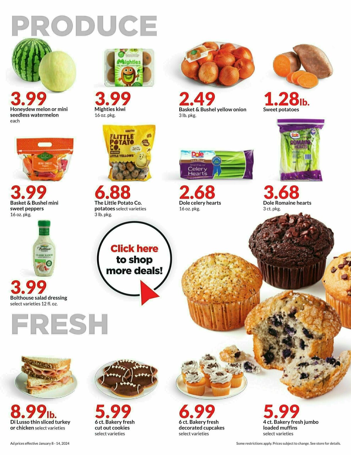 Hy-Vee Weekly Ad from January 8