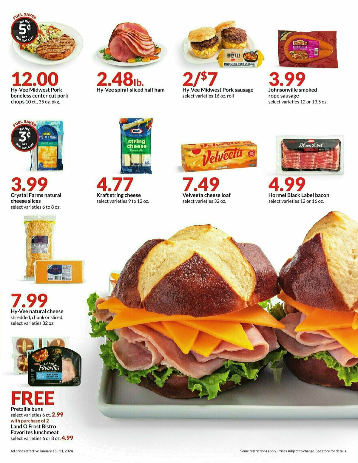 Hy-Vee Weekly Ad from January 15