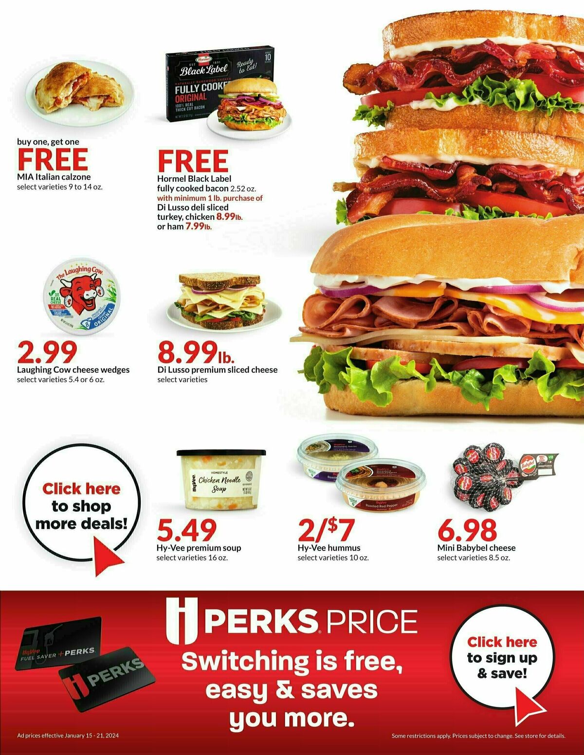 Hy-Vee Weekly Ad from January 15