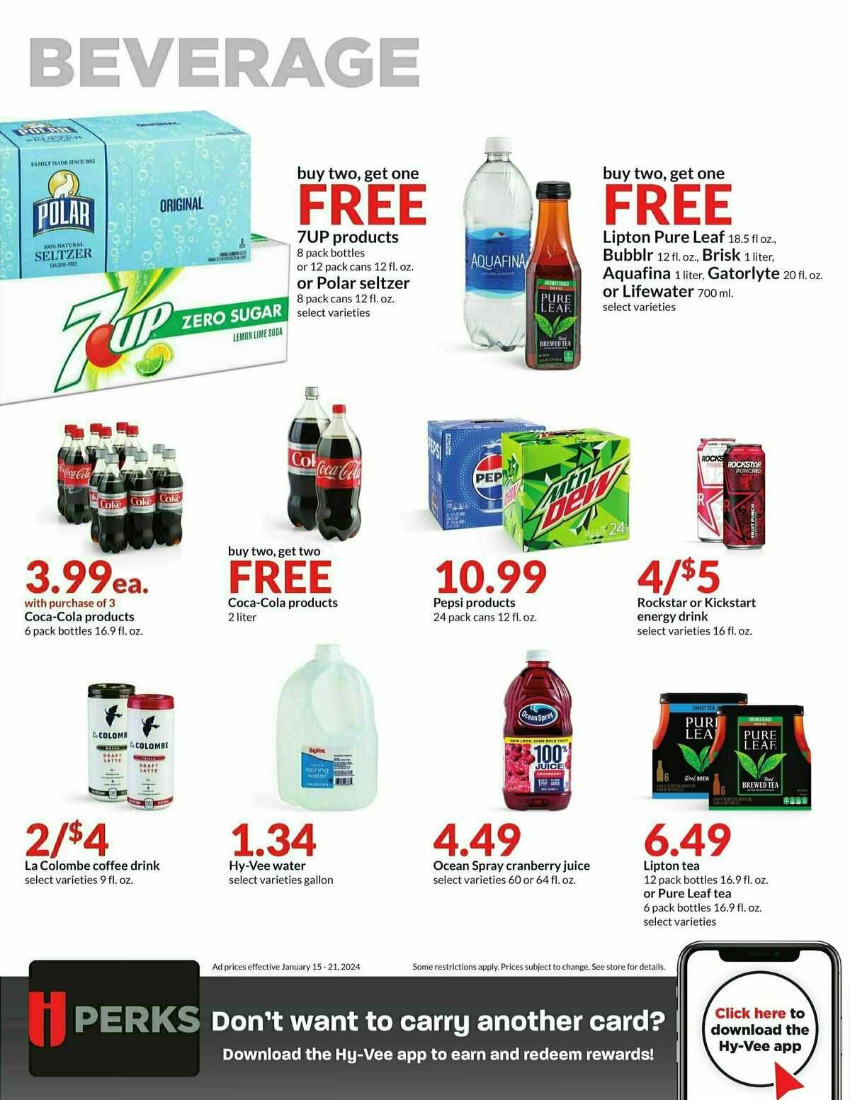 Hy-Vee Weekly Ad from January 15