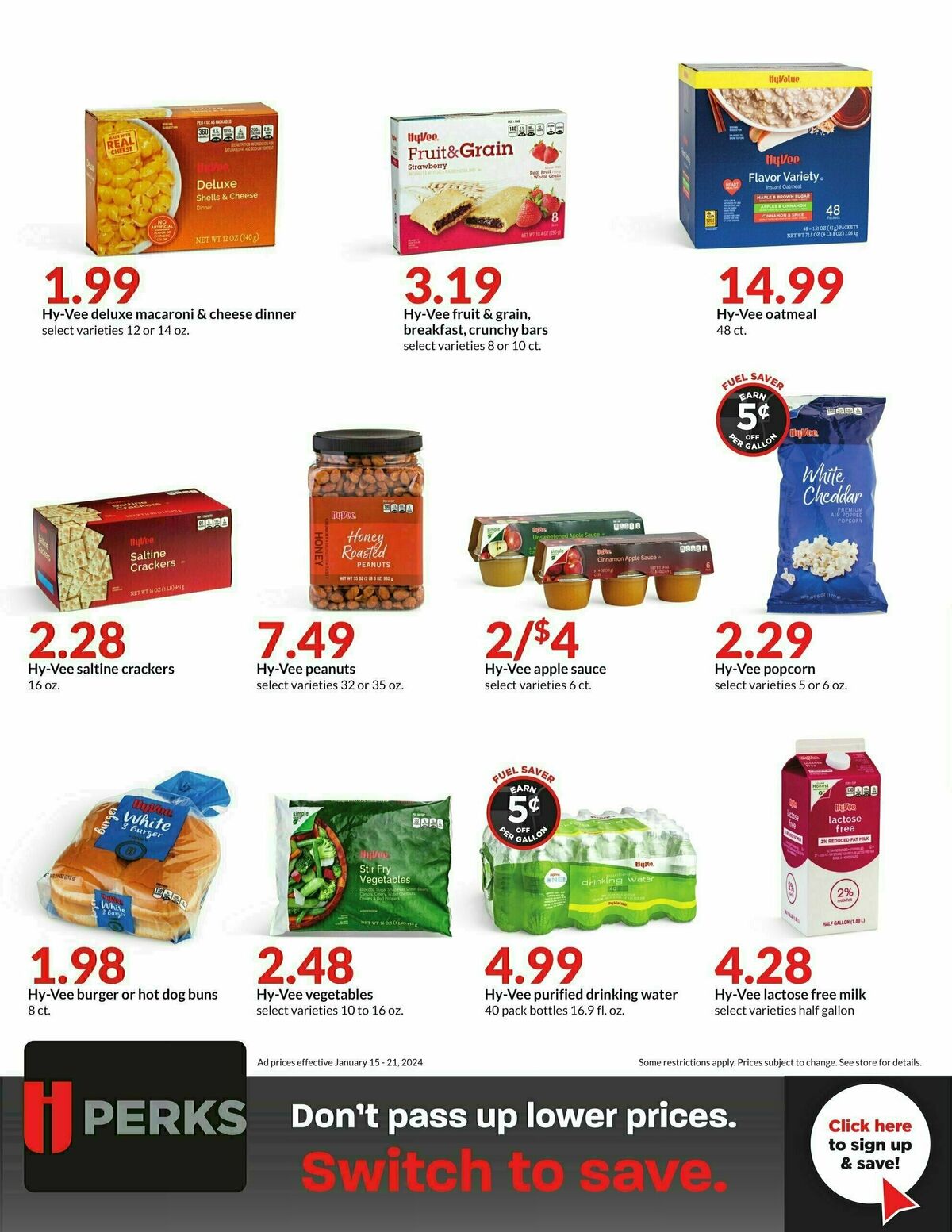 Hy-Vee Weekly Ad from January 15