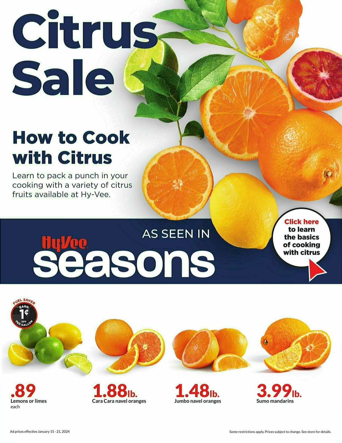 Hy-Vee Weekly Ad from January 15