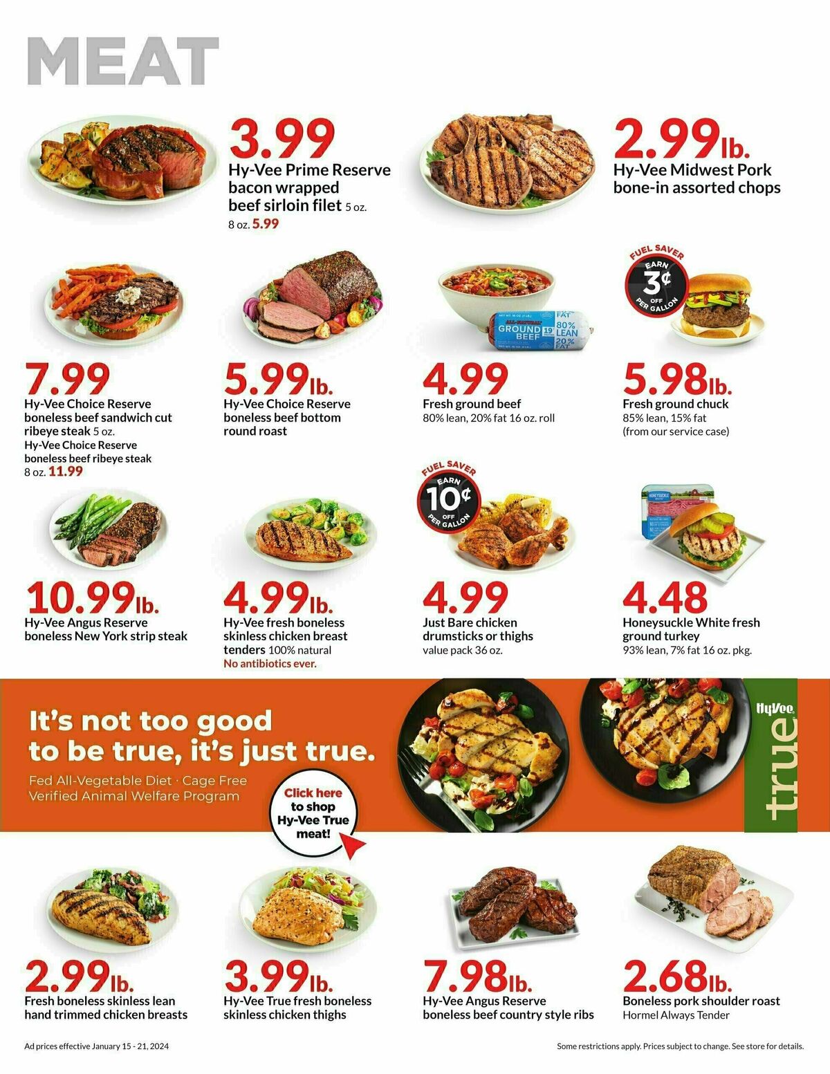 Hy-Vee Weekly Ad from January 15