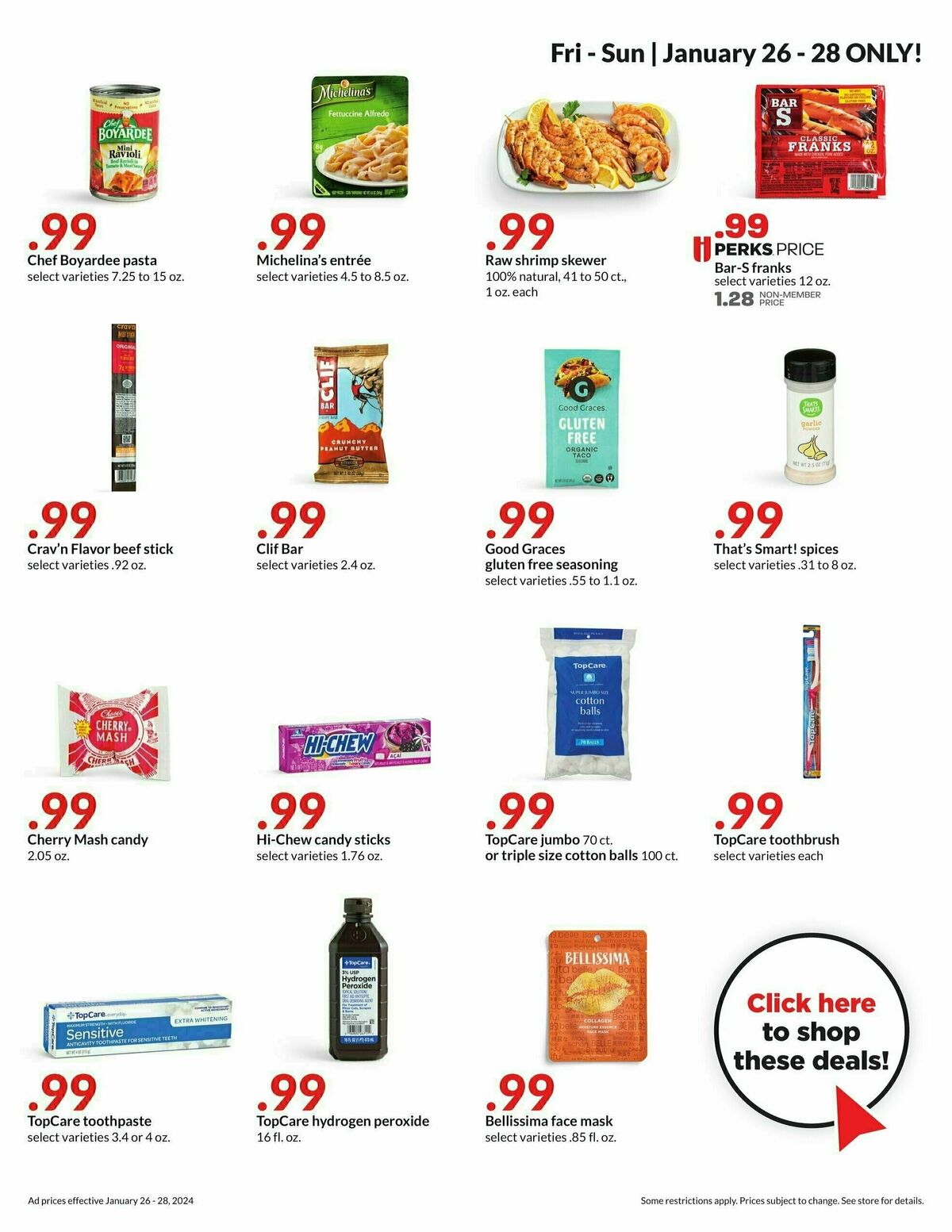 Hy-Vee Weekly Ad from January 22