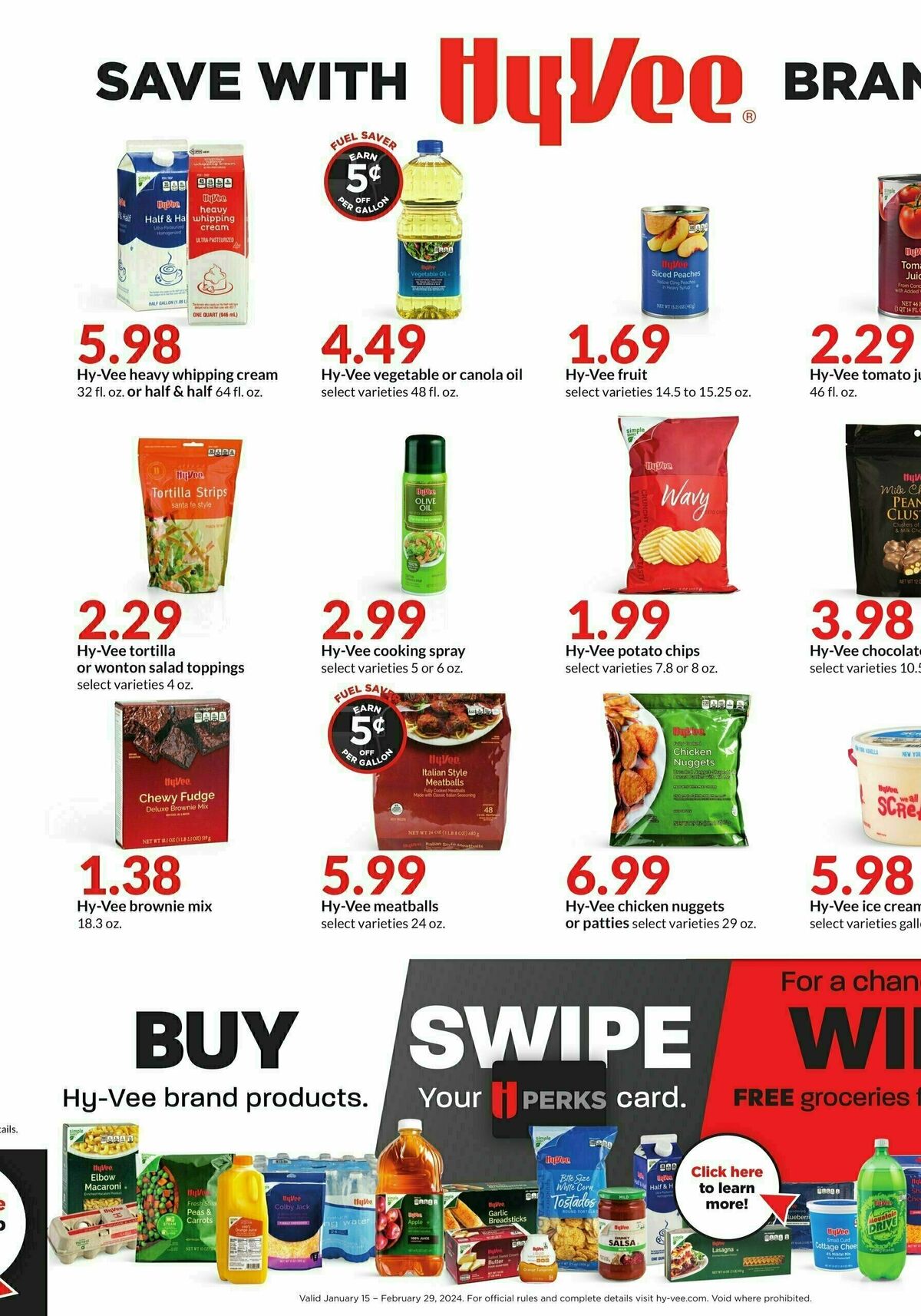 Hy-Vee Weekly Ad from January 22