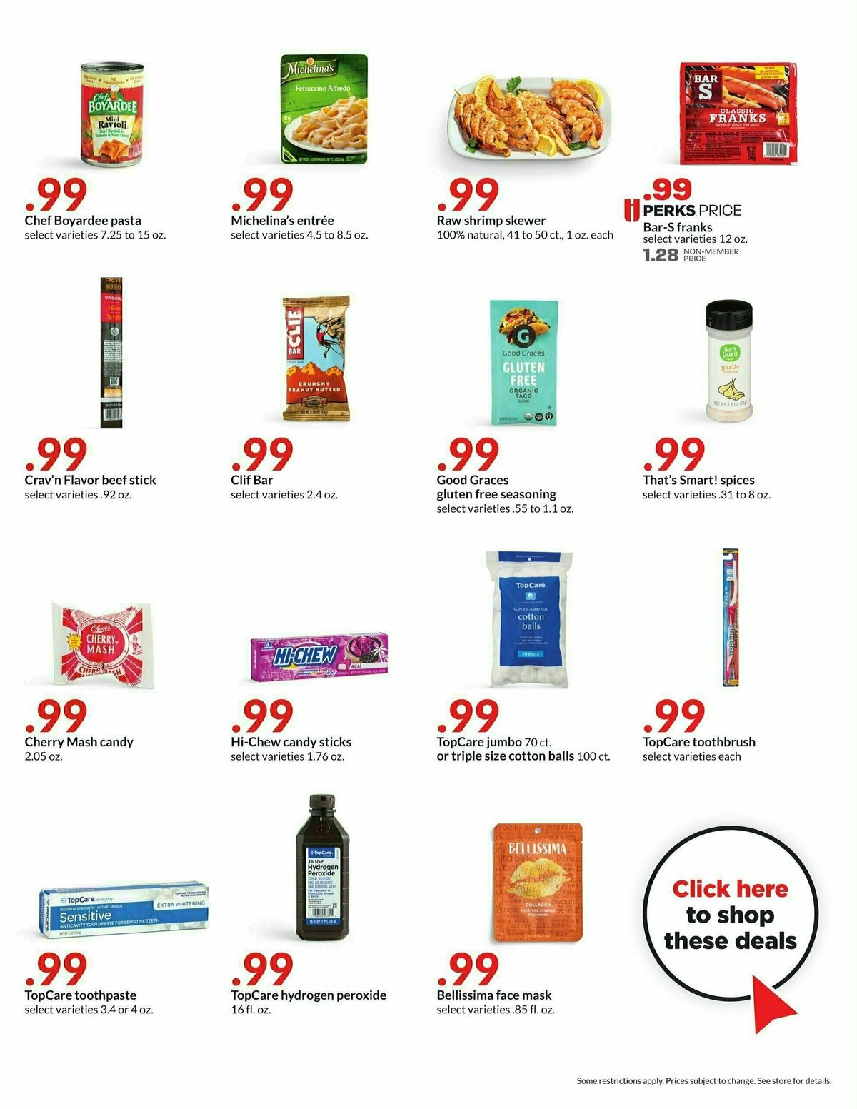 Hy-Vee Red Hot Weekend Weekly Ad from January 26