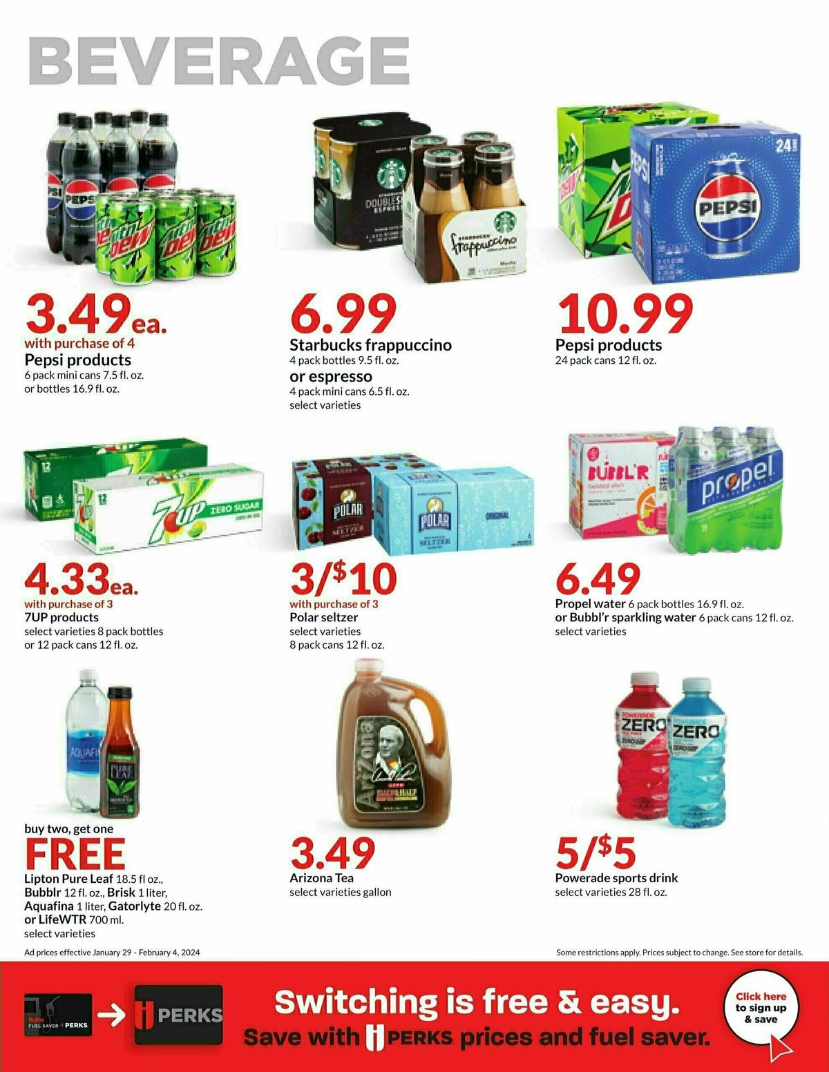 Hy-Vee Weekly Ad from January 29