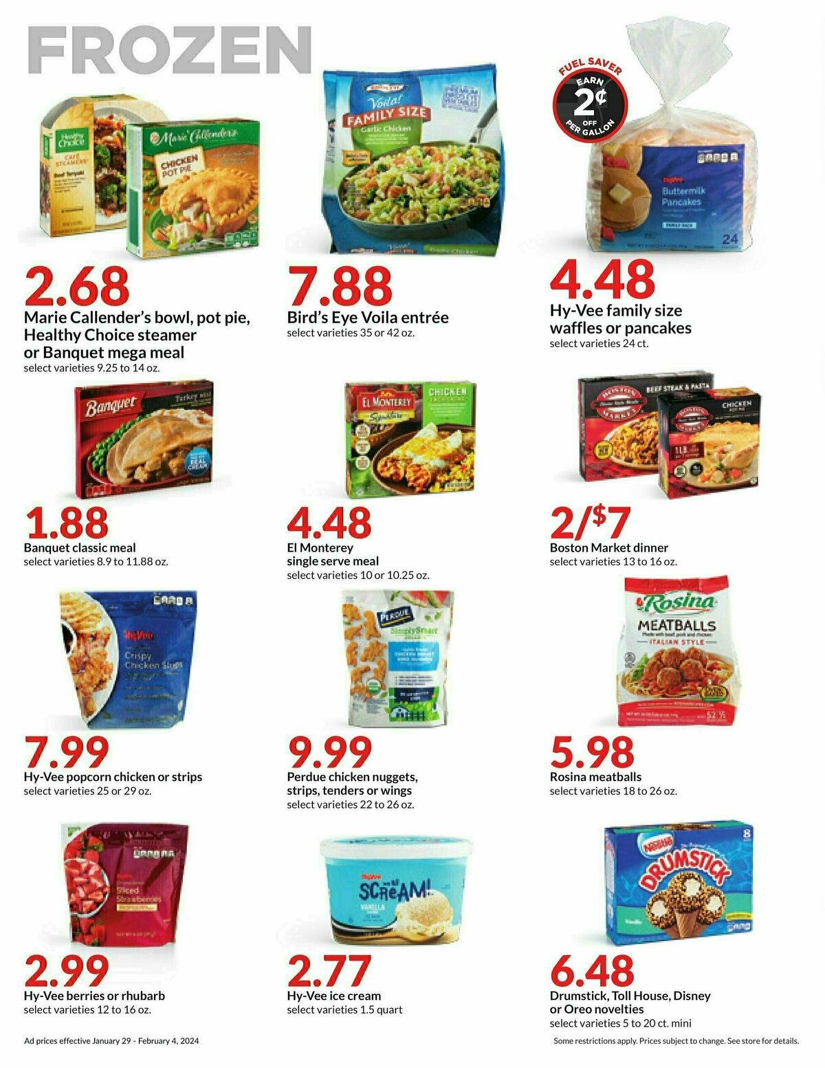 Hy-Vee Weekly Ad from January 29