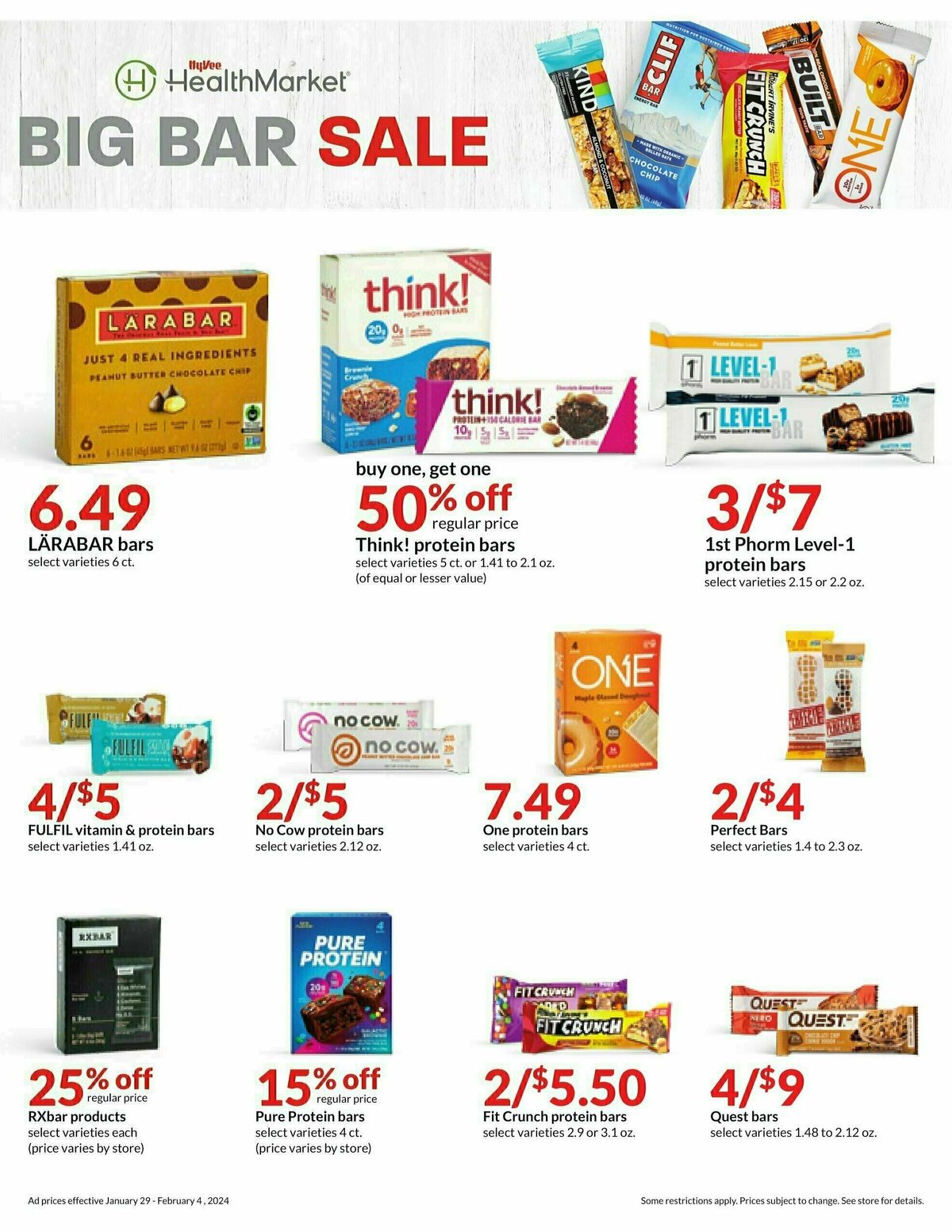 Hy-Vee Weekly Ad from January 29