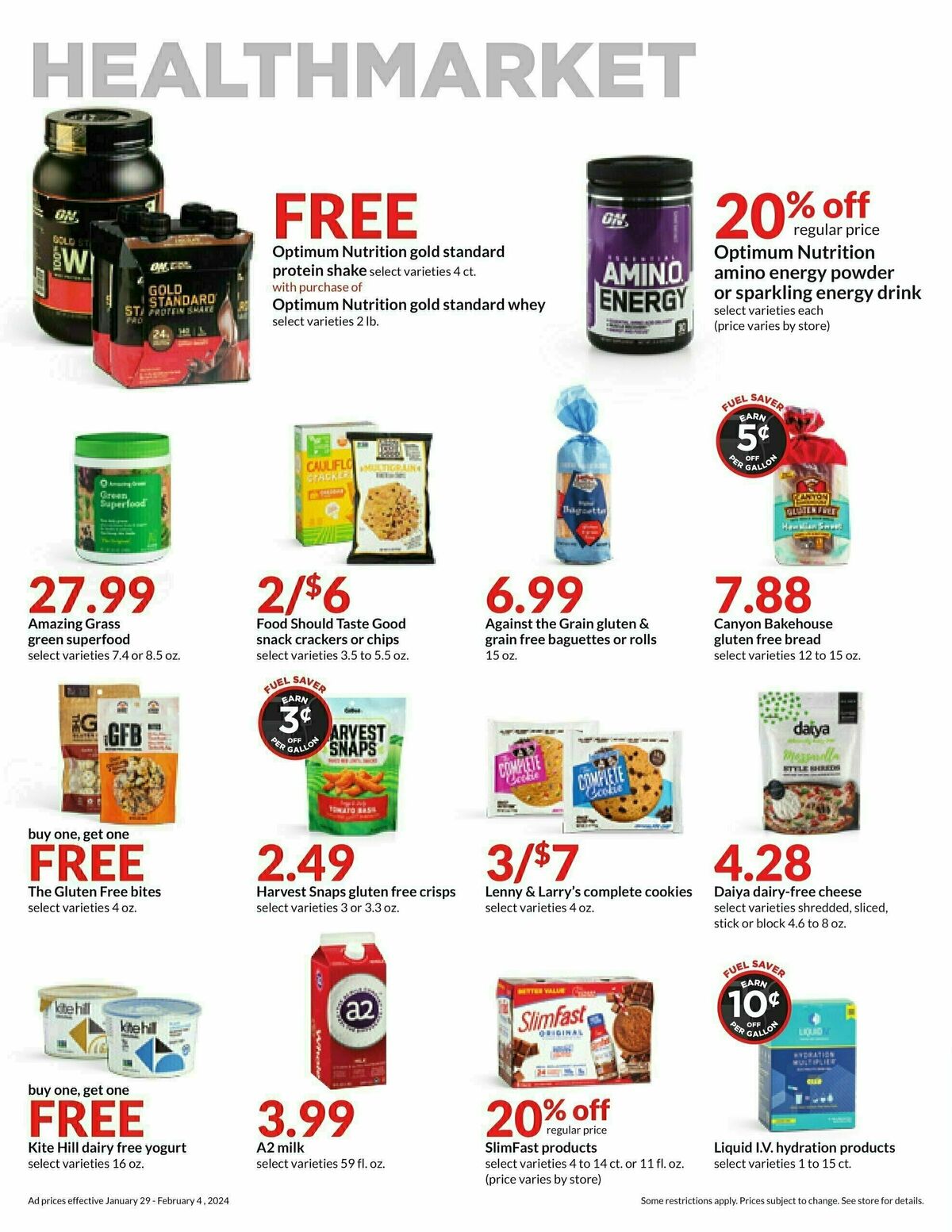 Hy-Vee Weekly Ad from January 29