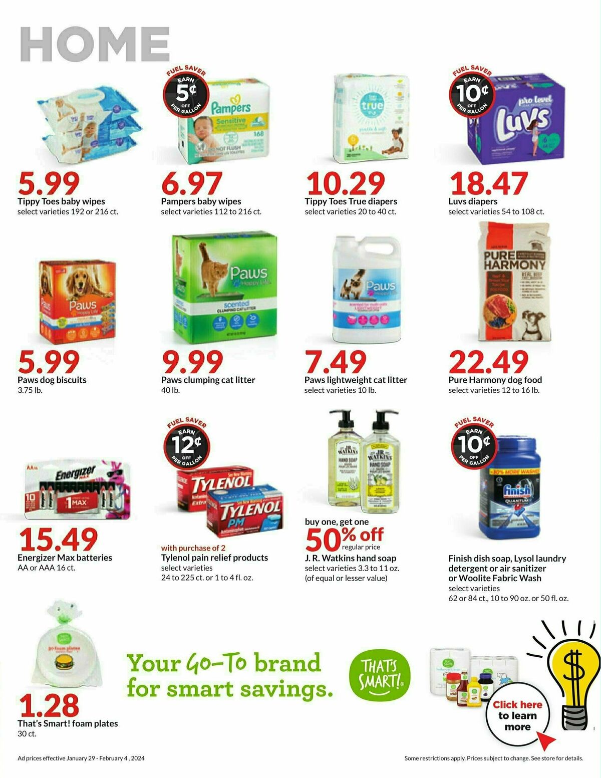 Hy-Vee Weekly Ad from January 29