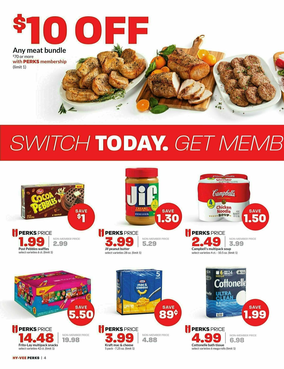 Hy-Vee Perks Prices Weekly Ad from February 1