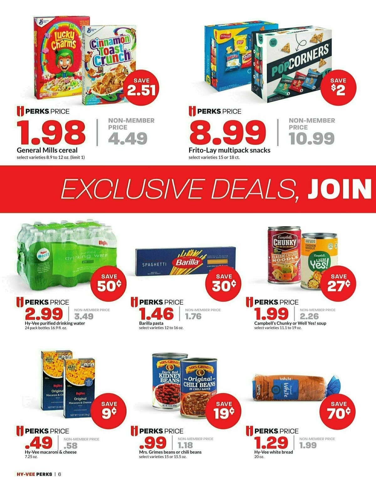 Hy-Vee Perks Prices Weekly Ad from February 1