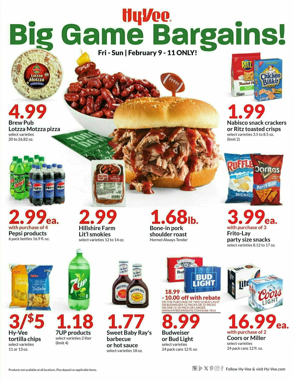 Hy-Vee Weekly Ad from February 1