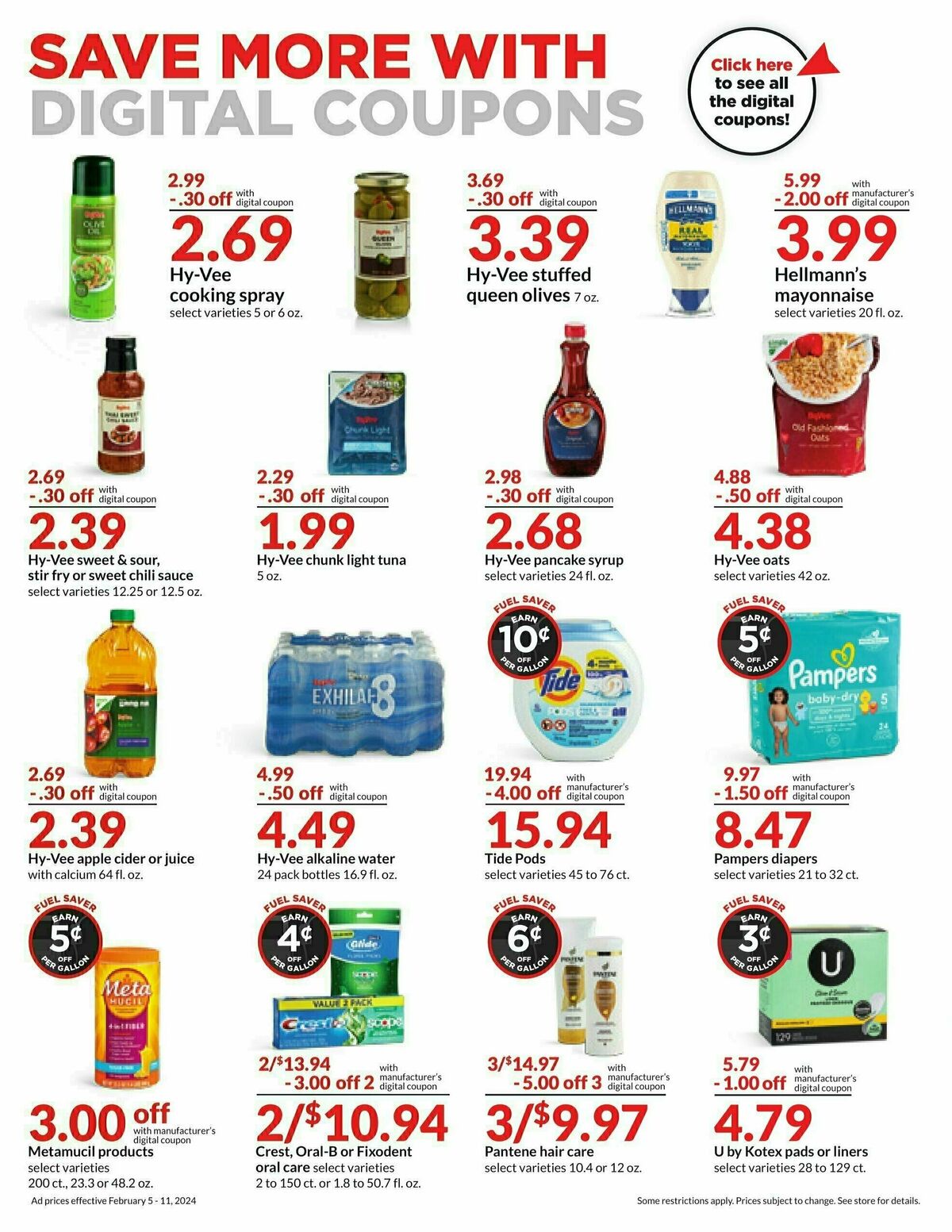 Hy-Vee Weekly Ad from February 1