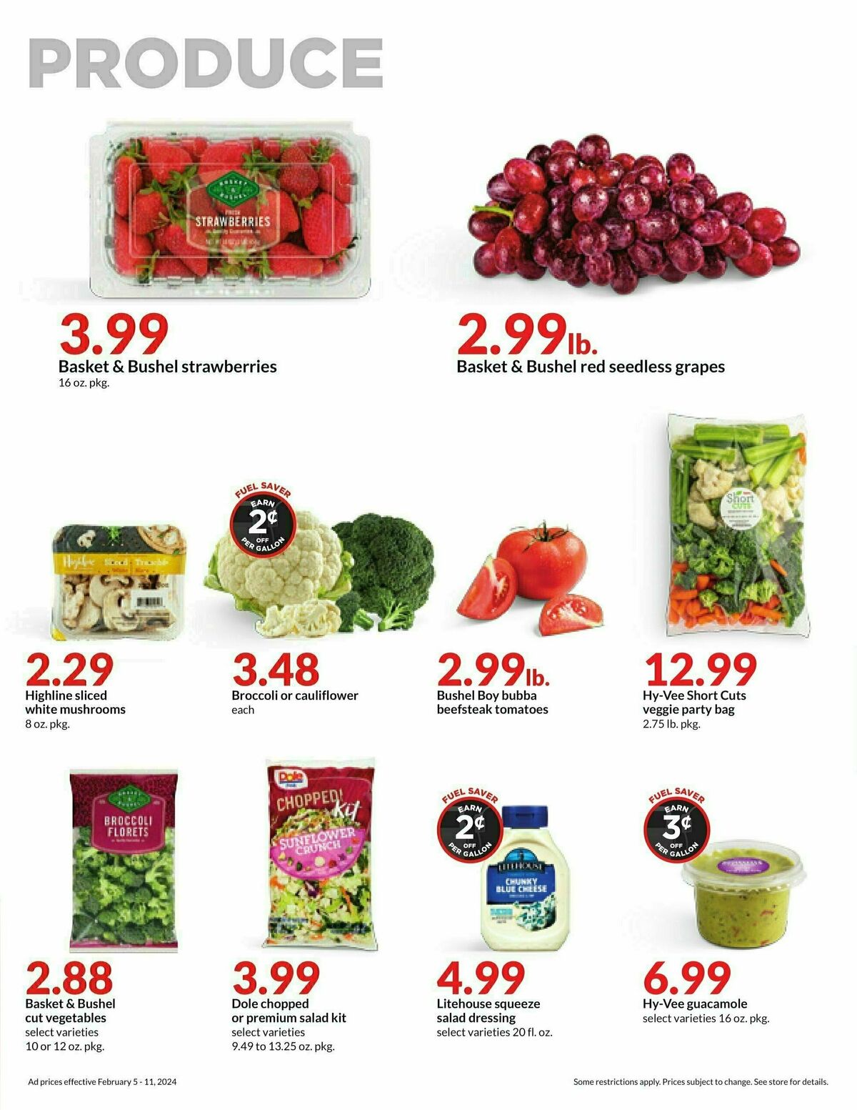 Hy-Vee Weekly Ad from February 1