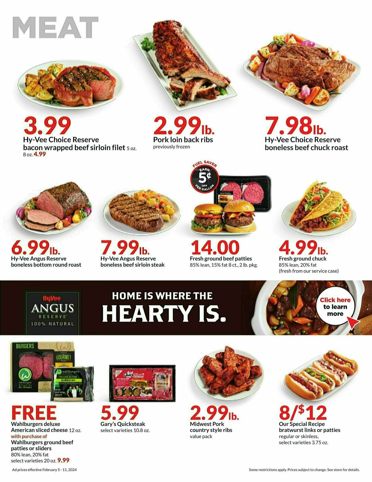 Hy-Vee Weekly Ad from February 1