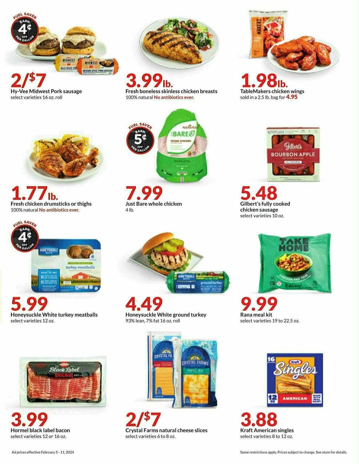 Hy-Vee Weekly Ad from February 1