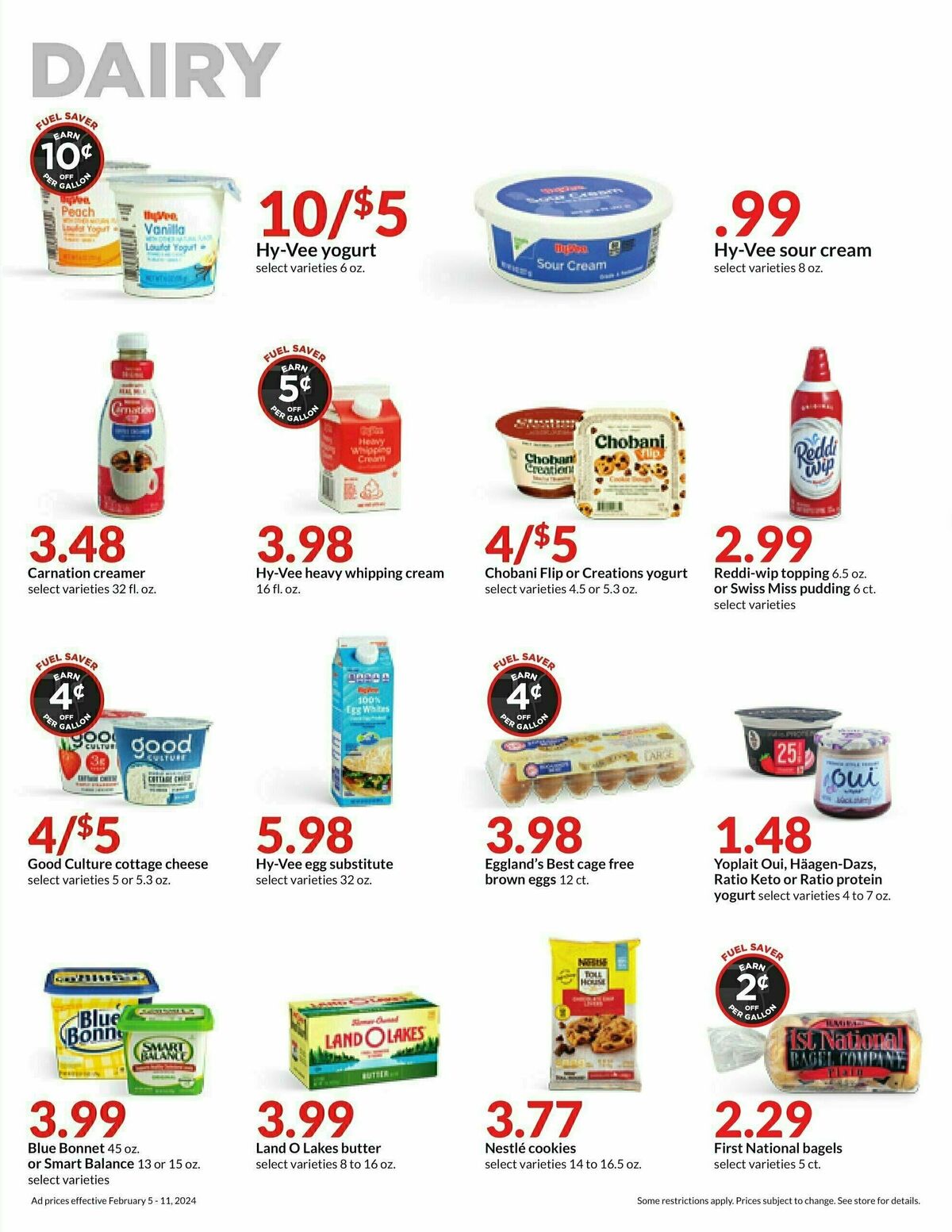 Hy-Vee Weekly Ad from February 1