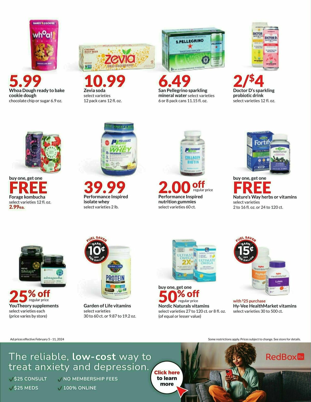 Hy-Vee Weekly Ad from February 1