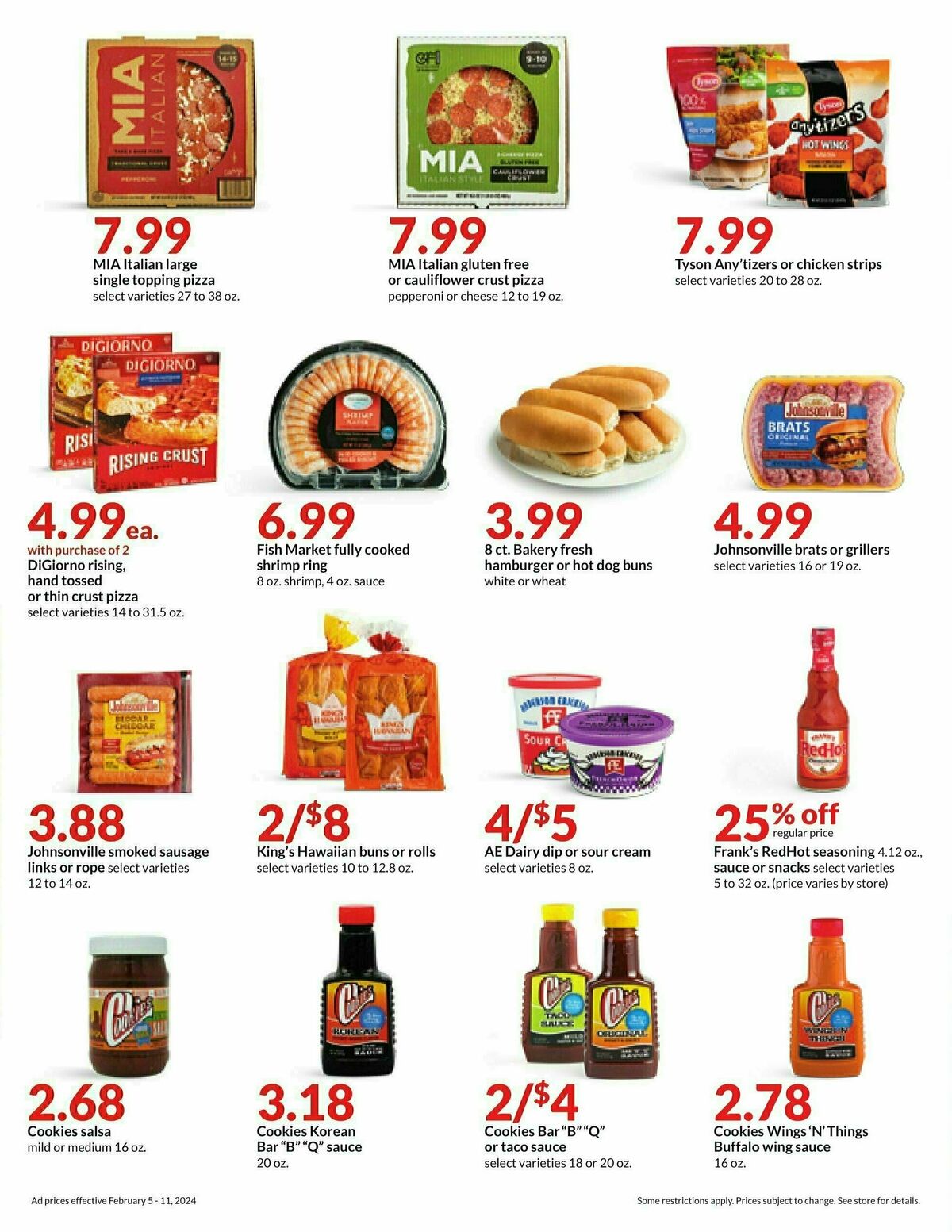 Hy-Vee Weekly Ad from February 1