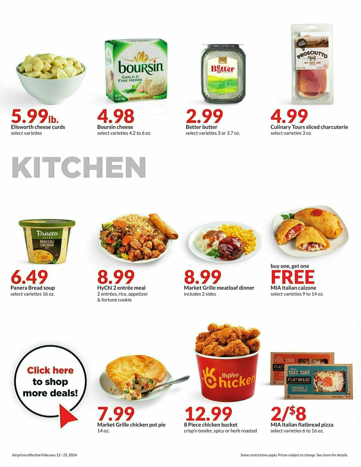 Hy-Vee Weekly Ad from February 12