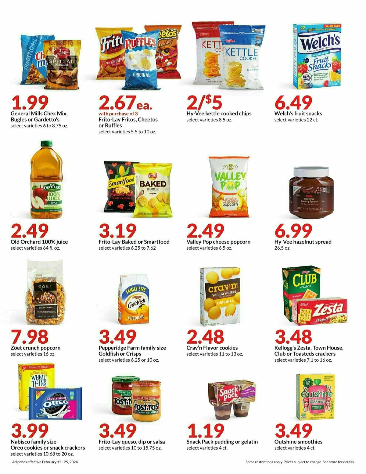 Hy-Vee Weekly Ad from February 12