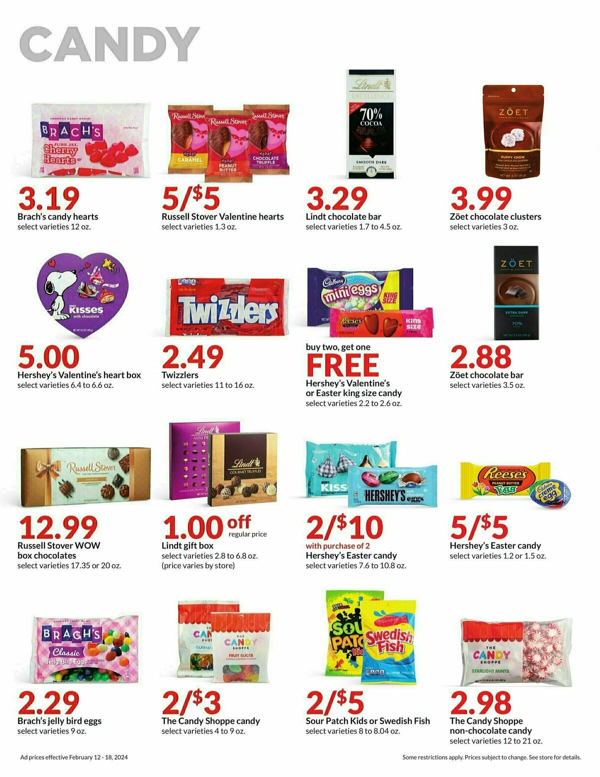 Hy-Vee Weekly Ad from February 12