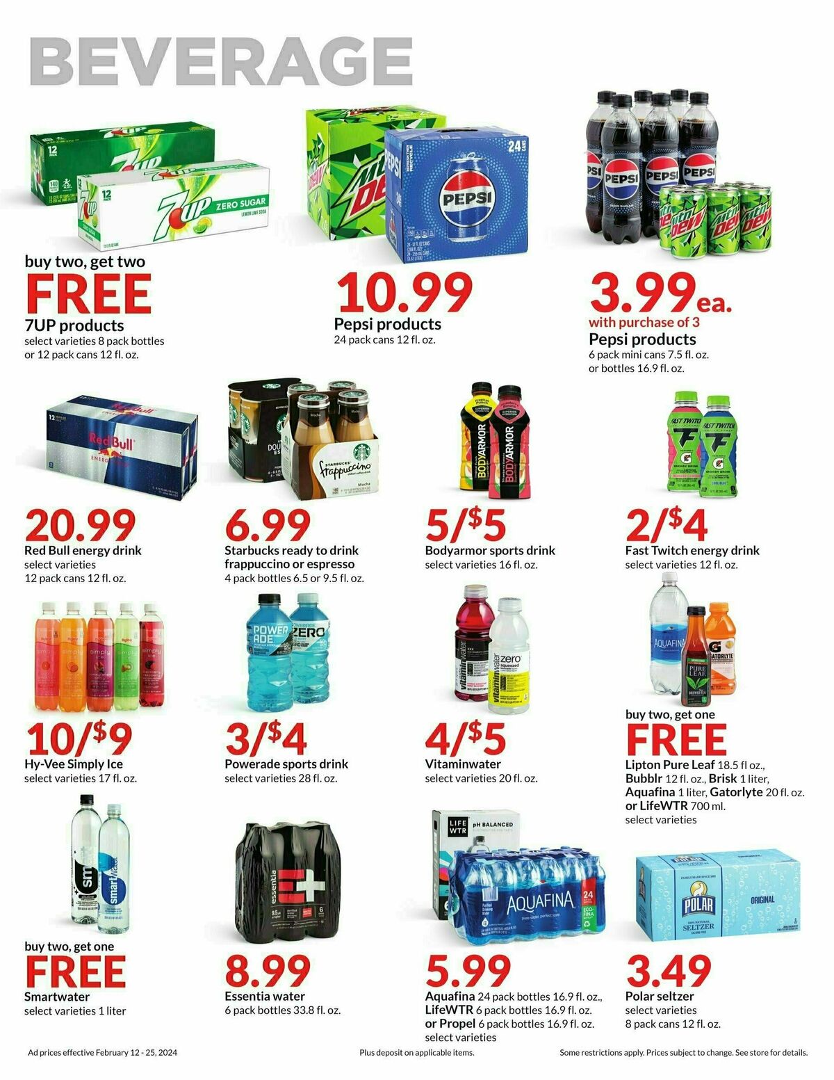 Hy-Vee Weekly Ad from February 12