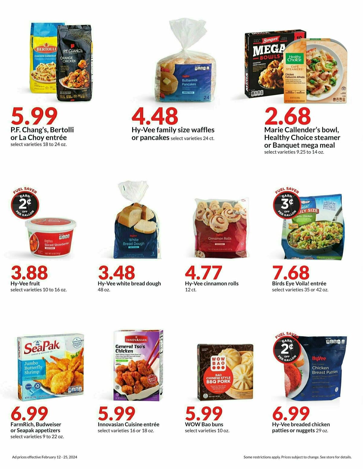 Hy-Vee Weekly Ad from February 12