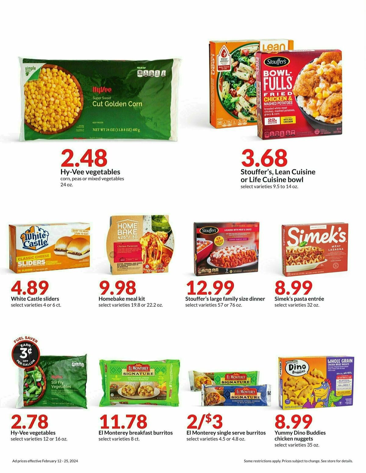 Hy-Vee Weekly Ad from February 12