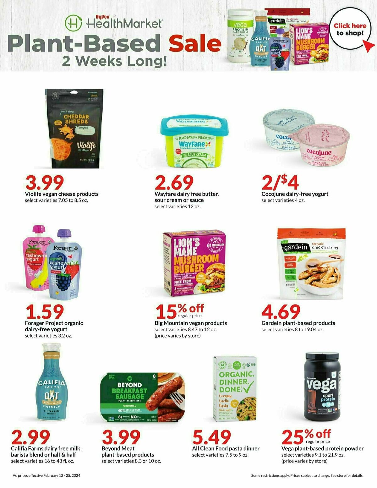 Hy-Vee Weekly Ad from February 12