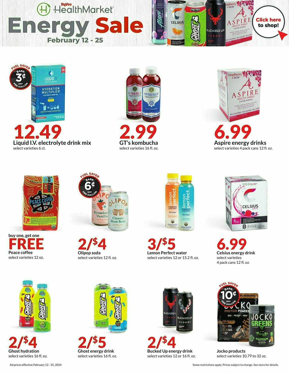 Hy-Vee Weekly Ad from February 12