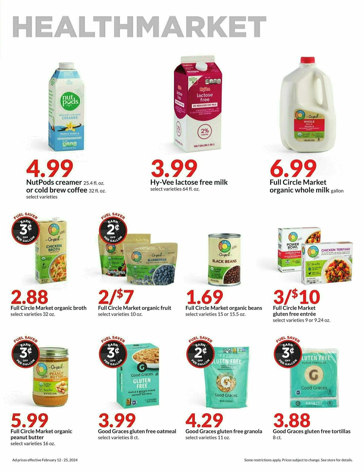 Hy-Vee Weekly Ad from February 12