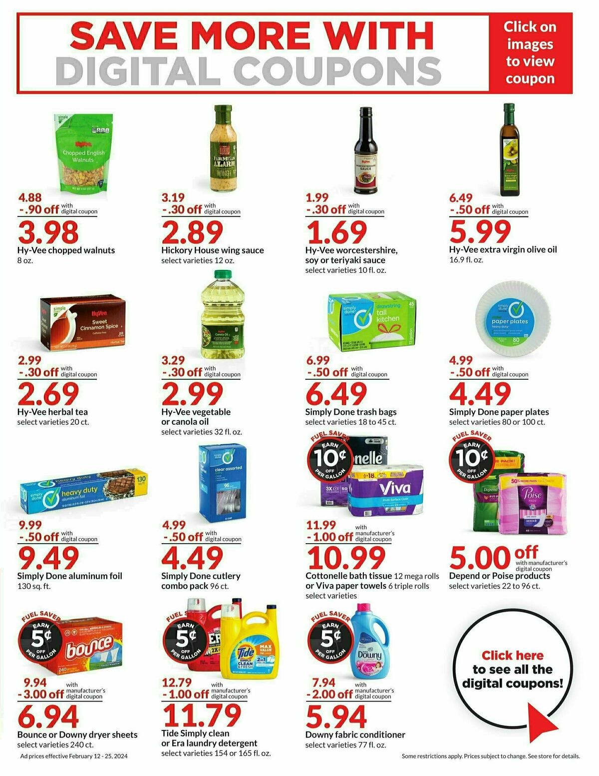 Hy-Vee Weekly Ad from February 12