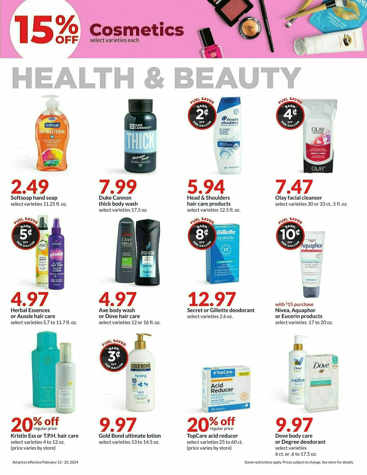 Hy-Vee Weekly Ad from February 12