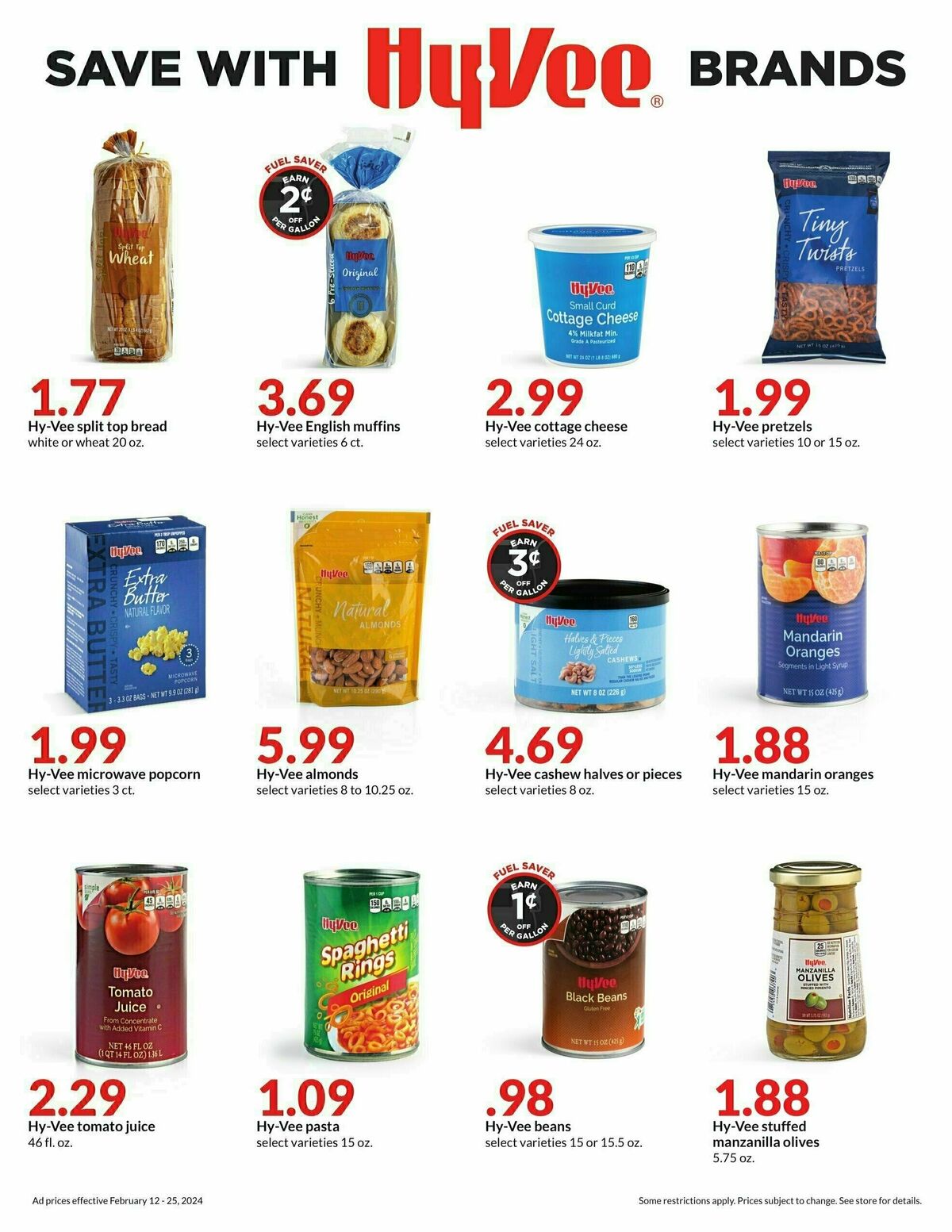 Hy-Vee Weekly Ad from February 12