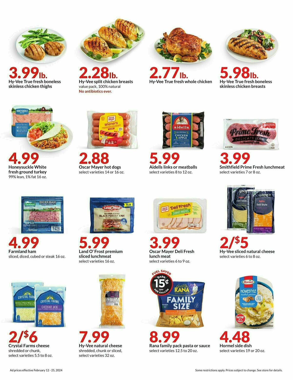 Hy-Vee Weekly Ad from February 12