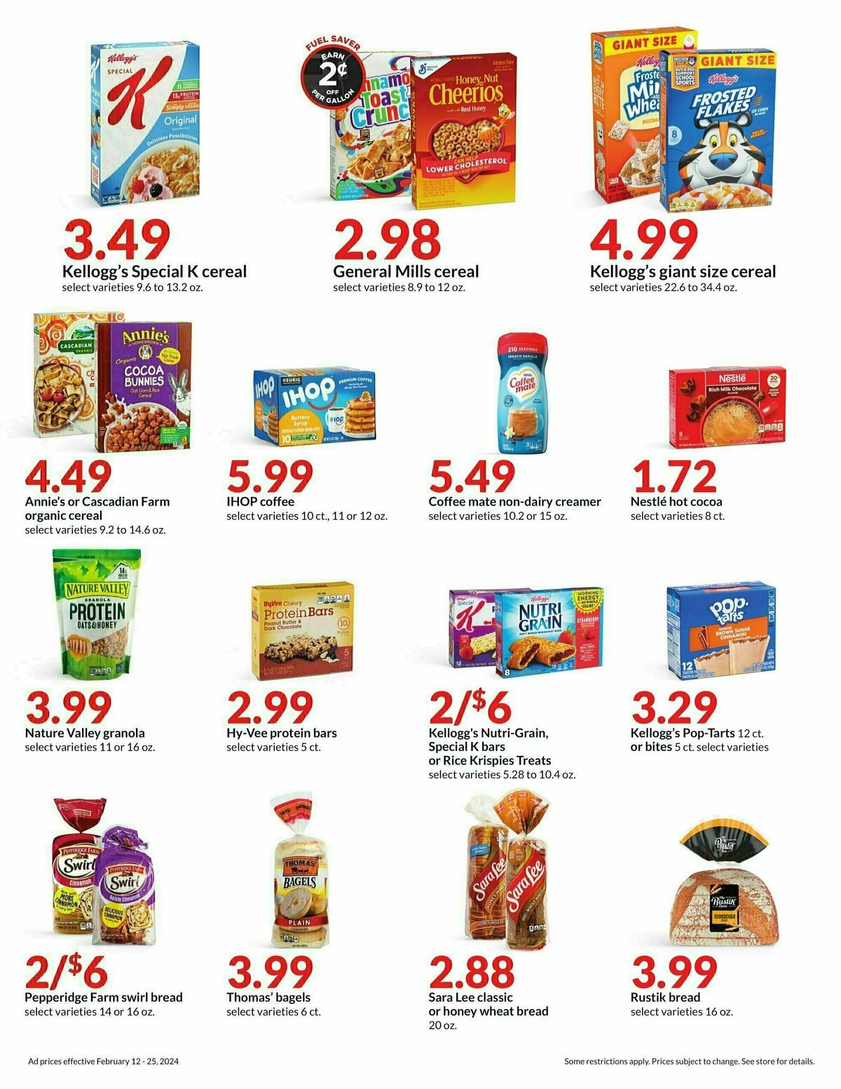 Hy-Vee 2 Week Ad Weekly Ad from February 12